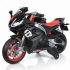 KIJANA Moto Electrique pour Enfants Aprilia RS660 - 12V - 3 à 6 ans - Noir