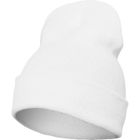 Bonnet - YUPOONG - Flexfit Heavyweight LONG - Blanc - 100% acrylique - Hiver