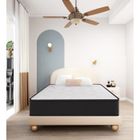 IZTOSS Matelas - Luxe mousse à mémoire - 90x190 cm - Epaisseur 21 cm - Anti-bactérien - 1 place