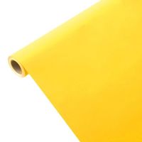 JUNOPAX Rouleau cadeau papier 50m x 0,75m jaune-soleil, imperméable