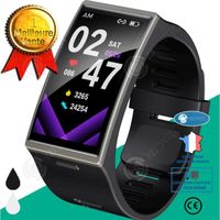INN® Bracelet de sport Bracelet intelligent V12 grand écran haut de gamme Surveillance de la pression artérielle par fréquence