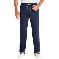 Pantalon d'intérieur Hommes Hajo - Klima-Komfort - Bleu Marine - Coupe Confortable Bi-Stretch
