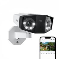 Reolink Caméra Surveillance Duo Series M81S 8MP PoE,Double Objectif 180°,Détection Intelligente,Vision Nocturne,Audio Bidirectionnel