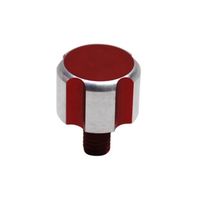 Bouchon huile transmission Replay alu rouge pour scooter Peugeot 50 Trekker