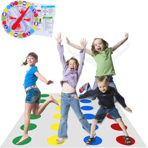 JEU SOCIÉTÉ - PLATEAU Twister Jeux, Twister Géant Convient aux Enfants d