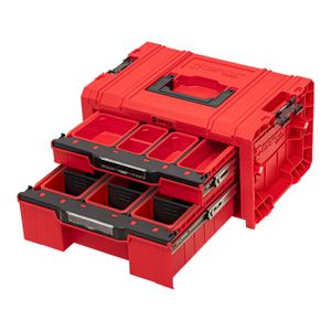 BAC DE RANGEMENT OUTILS Qbrick System PRO Drawer 2 Toolbox 2.0 Expert RED 