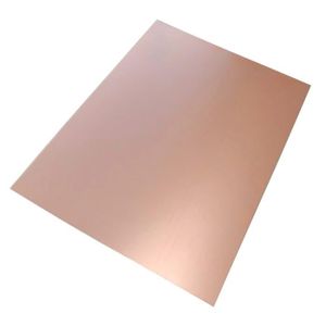 AERZETIX Plaque Planche Feuille en cuivre pour Circuit imprim/é 160//100//1.5mm 35/µm r/ésine epoxy Fibre de Verre C40702