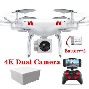 DRONE 4K Double 2BA - Drone RC avec double caméra profes