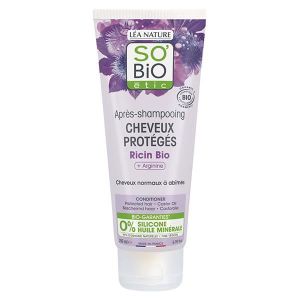 APRÈS-SHAMPOING So'Bio Étic Cheveux Protégés Après-Shampooing Ricin & Arginine Bio 200ml