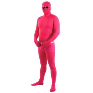 DÉGUISEMENT - PANOPLIE Déguisement Schtroumpf - Costume Frott Man rose taille XL - Seconde peau adulte