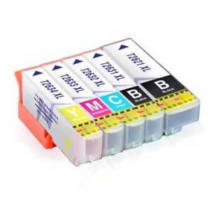 CARTOUCHE IMPRIMANTE TONERMEDIA - x5 cartouches Epson T26 26XL T2636 co