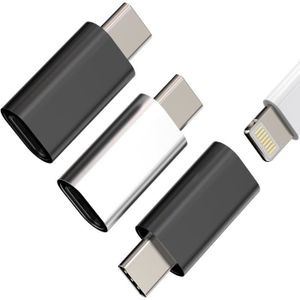 CÂBLE INFORMATIQUE Adaptateur Lightning vers USB C(lot de 3) Chargeur