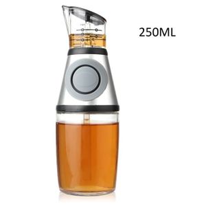 Pulvérisation d'huile,Silver 250ml--Distributeur'huile en verre, bouteille' huile'olive, vinaigre, distributeur de Cruet avec pompe d - Cdiscount Maison