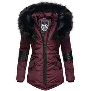 DOUDOUNE Veste d'hiver pour femme NIRVANA Navahoo Le vin: S