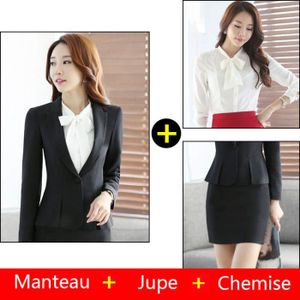 ensemble veste jupe tailleur femme