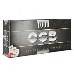 TUBE À CIGARETTE Boîte de 1000 Tubes à Cigarettes OCB