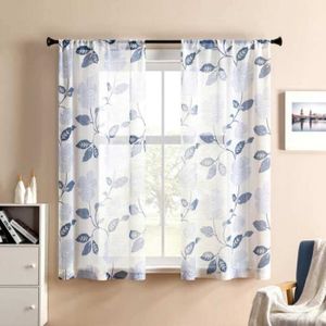 MYRU Lot de 2 rideaux étoiles gris pour chambre denfant 2 x 46x72 Inch gris 