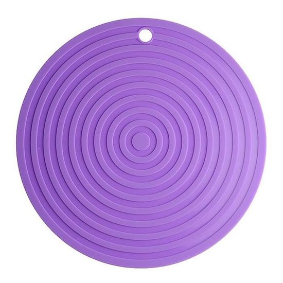 Dessous Plat Pliable Résistant Chaleur 120°c 2 Dessous De Plat Pliables En Silicone Résistant à 120°C - Avec Crochets - Vert Et Rose - Pour Casseroles Chaudes Dessous De Plat Silicone