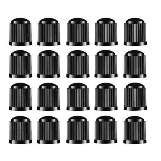 Muishi Lot De 4 Bouchons De Valve De Pneu Squelette De Paix, Capuchons De Valve De Pneu Universels En Aluminium Noir Pour Voitures, SUV, Camions, Vélos, Motos, Vélos