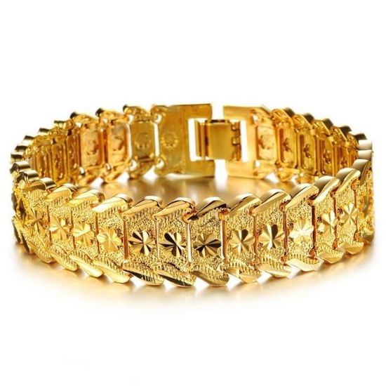 Bracelet Homme Titane/acier Inoxydable Avec Croix - Longueur 21 Cm - Unisexe - Neuf Avec étiquettes