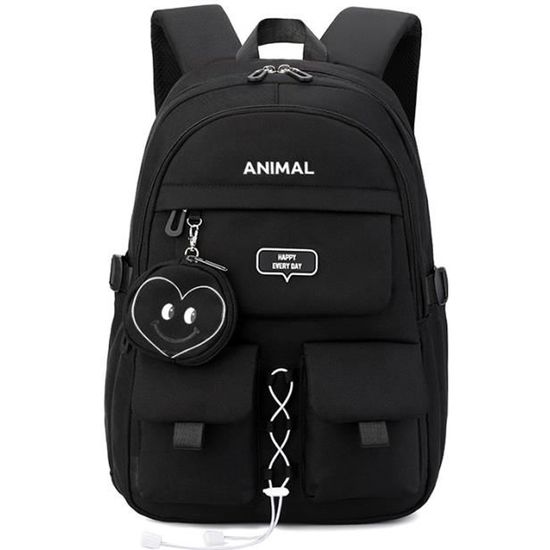 Sac à Dos K-POP Demon Hunters - Ensemble 3 Pièces (sac à Dos, Bandoulière, Trousse), Style Coréen, Imperméable