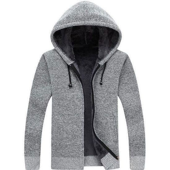 Cardigan Homme Léger - Pull Sans Capuche Mi-Saison, Style Décontracté Sport & Habillé - Automne/Printemps