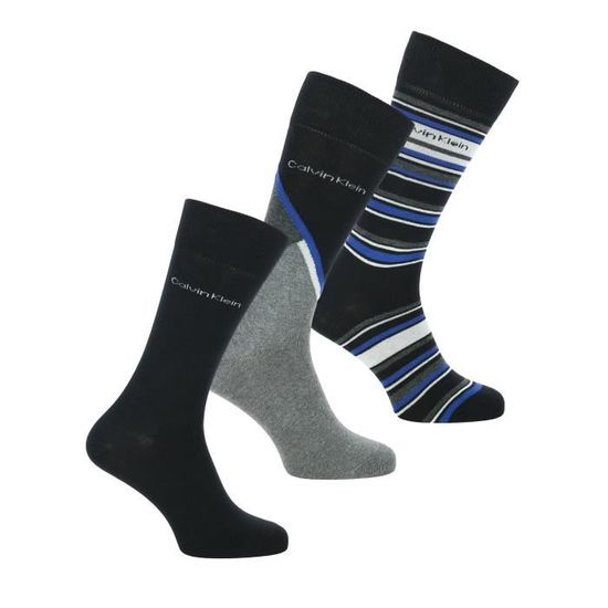 Lot De 2 Paires De Chaussettes Pingouin - Motif Mignon Bleu Et Gris - Coton Confortable - Taille Unique Unisexe - Cadeau Original - 4