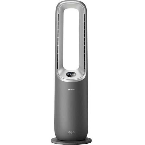 Purificateur D'air Ventilateur Uniprodo 3-en-1 HEPA Charbon 16m² Blanc