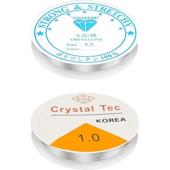 PH PandaHall 4 Rouleaux Cordon Coton Ciré, 1mm Bijoux Perles Chaîne Fil Artisanal Rond pour