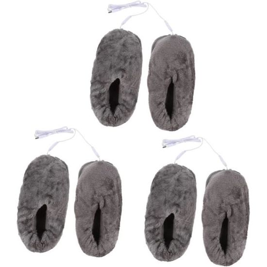 Semelles Intérieures De Chaussures Chauffantes Électriques USB, Chauffe-Pieds Confortable, Régulateur De Température, Chauffe-Pieds Pour Hommes Et Femmes (35-36