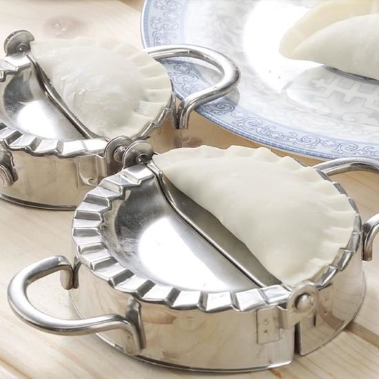 Ensemble de pâte presse boulette raviolis tarte fabrication moule moule cuisine  HB015