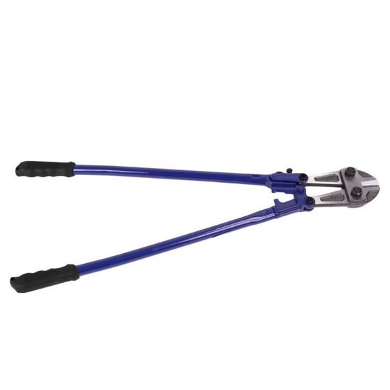Coupe-boulons Professionnel Ausonia 75 Cm - Lames Forgées à Chaud, Coupe Centrale, Manches Antidérapants