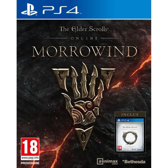 The Elder Scrolls Online: Morrowind Jeu PS4