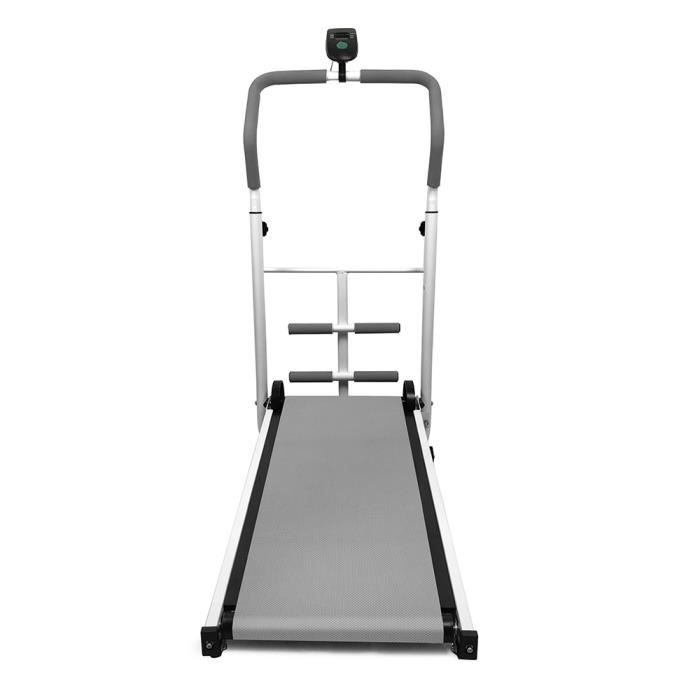 Tapis de Course Mécanique Tapis Rolant Tapis de Marche - Gris - 120 * 52 * 90cm