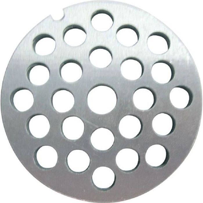 Grille pour hachoir manuel Pour n°10 Diamètre trou