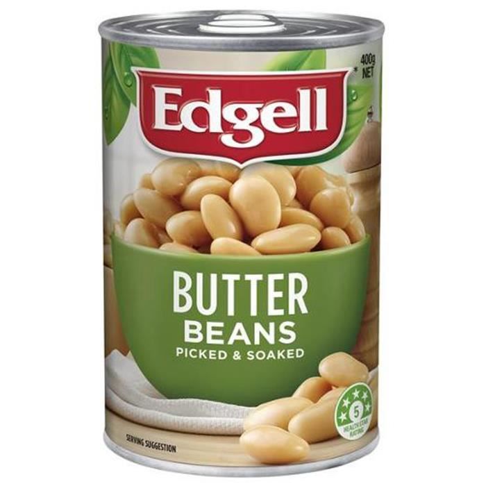 Legumes En Saumure -Vinaigres - Pickles - Edgell Haricots Beurre 400gm