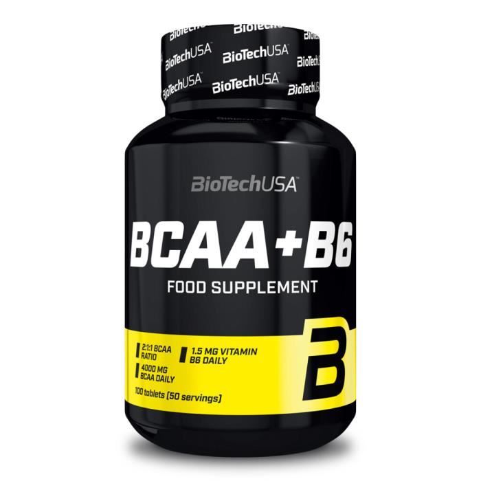 BCAA 2.1.1 BCAA+B6 - 100 Comprimés