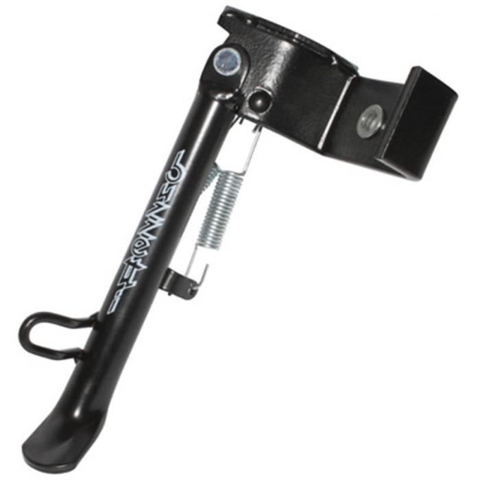 BEQUILLE SCOOT LATERALE ADAPTABLE PIAGGIO 50 TYPHOON 2011> 2T ET 4T-APRILIA 50 SR MOTARD 2011> NOIR -BUZZETTI-
