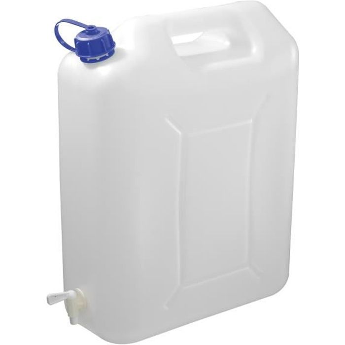Bidon jerrican pour l'eau 20L avec robinet