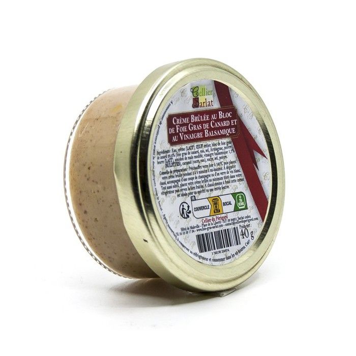 Crème brûlée au Foie gras, 40g