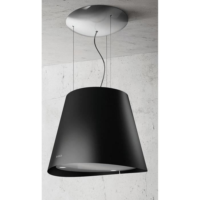 Elica - hotte décorative îlot 50cm 63db 603m3-h noir - prf0120352