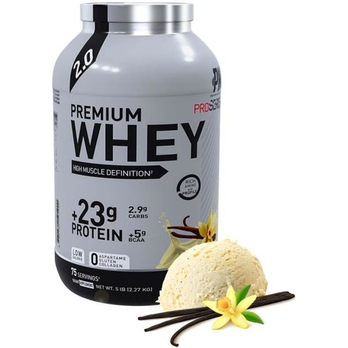 Eric Favre - Premium Whey Pro Series by Eric Favre - Bonnes Affaires - Vanille - 2,27kg