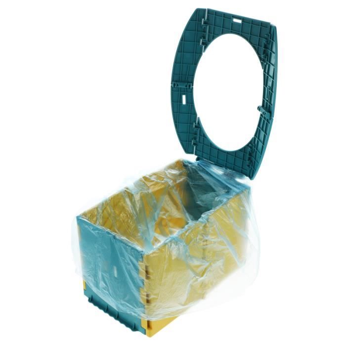 1pc pliant voiture voyage pot siège toilette pliable porte-objets - porte-lunettes confort conducteur passager
