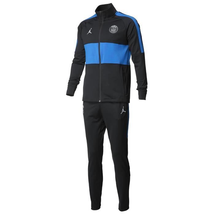 NIKE Ensemble survêtement de jogging PSG DRY STRK TRKSUIT 4TH 19 - Homme - Noir
