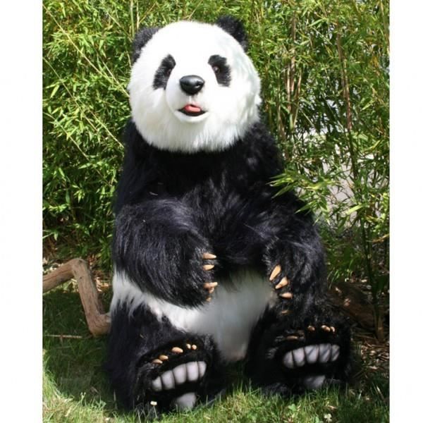 Peluche panda assis 105 cm