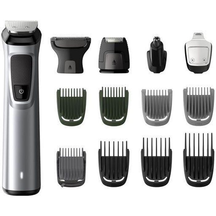 Tondeuse pour barbe Philips MG7720/15 Noir Argenté