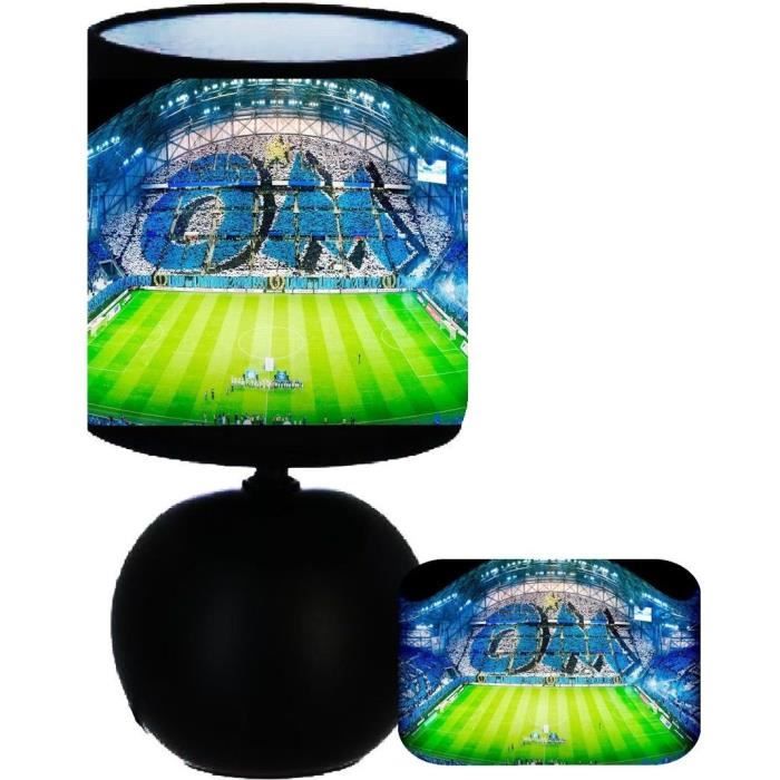 Lampe de chevet FOOT - OM OLYMPIQUE DE MARSEILLE
