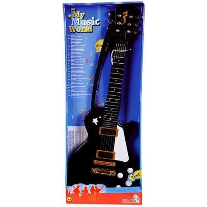 Simba Toys 106837110 Guitare rock noire