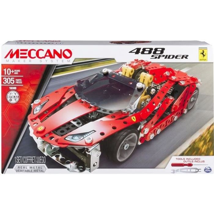 MECCANO Ferrari 488 Spider Spinmaster