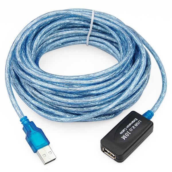 TRIXES Câble d'extension répéteur actif haut débit USB2.0 480 Mpbs - 10 m